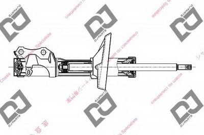 DJ PARTS ds1755gs -  Амортизатор